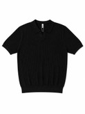 پلوشرت بافت وارداتی مردانه گرم بالا Woven polo shirt
