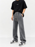 شلوار بگ جین وارداتی مدل کمرکش Baggy jeans