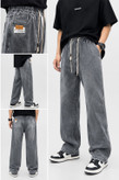 شلوار بگ جین وارداتی مدل کمرکش Baggy jeans